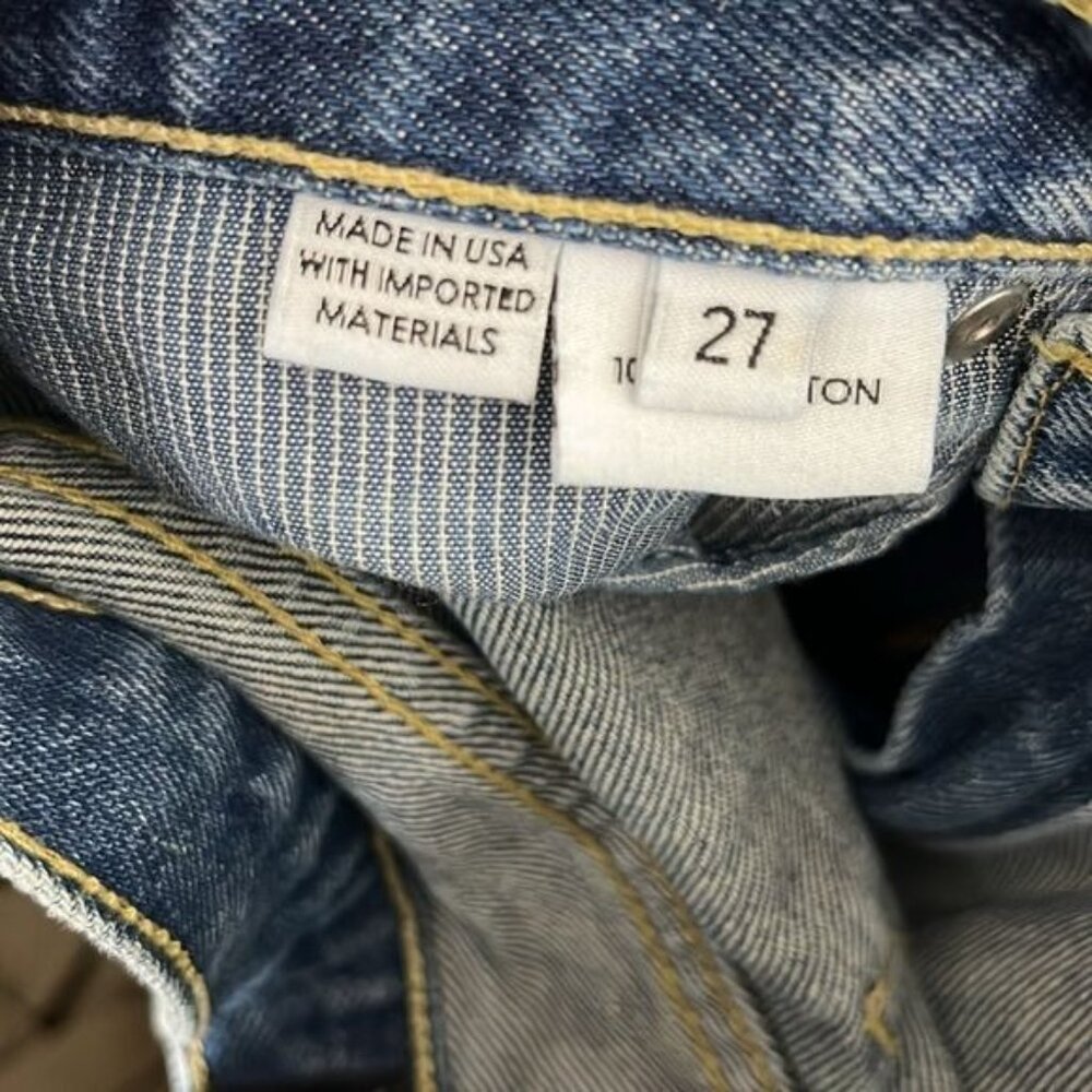 esby Lindsey Jean Decade Wash Front Seam Jeans - Picture 9 of 11